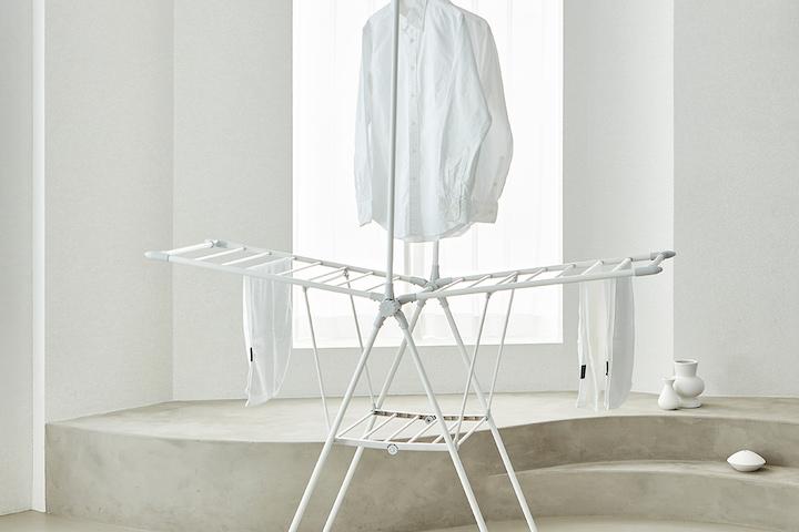 양날개 프레쉬 셔츠걸이형 빨래건조대