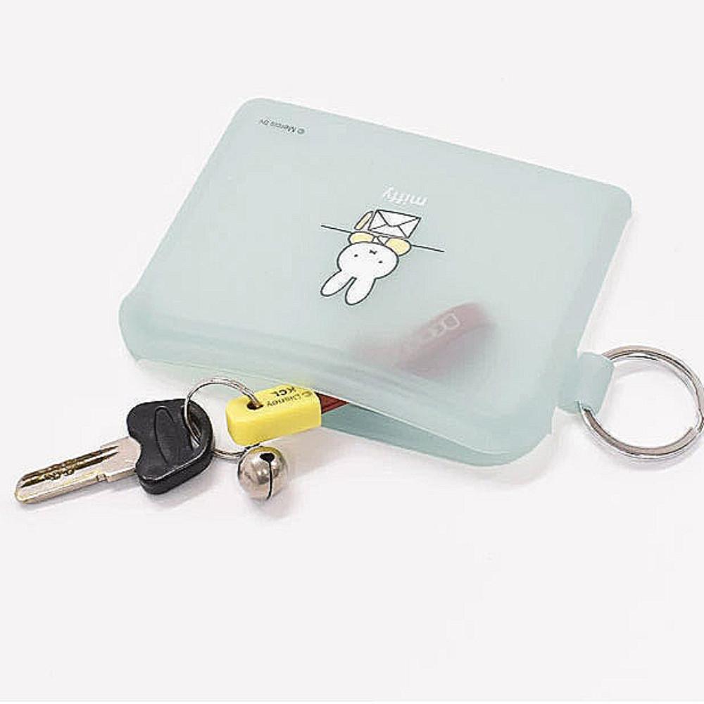 미피파우치 미니 방수 약병 파우치 유치원 어린이집 실리콘 소품 보관 그린