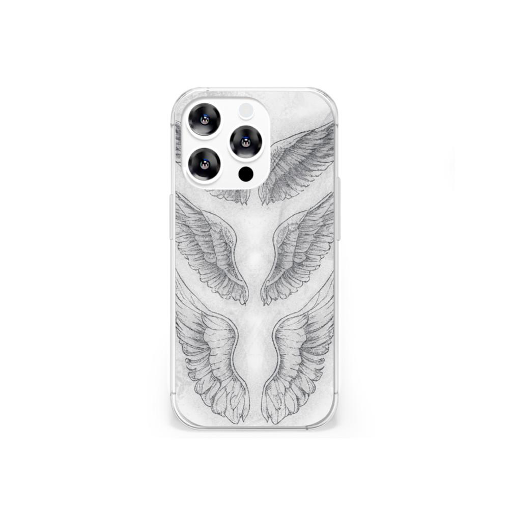 wings jelly hard phone case (2color)