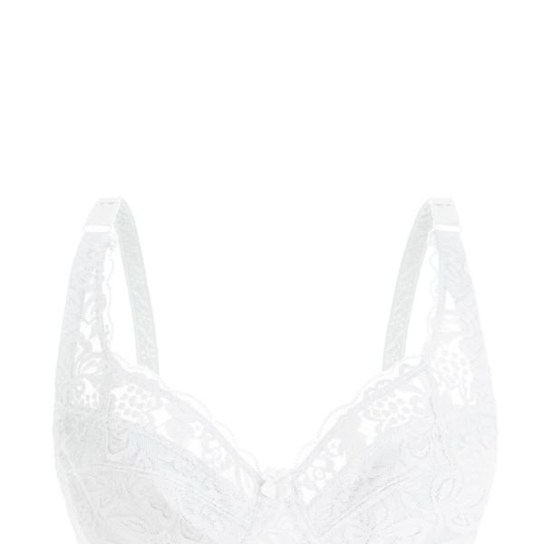 [ 6th ] Roslin lace brarette (wh)
