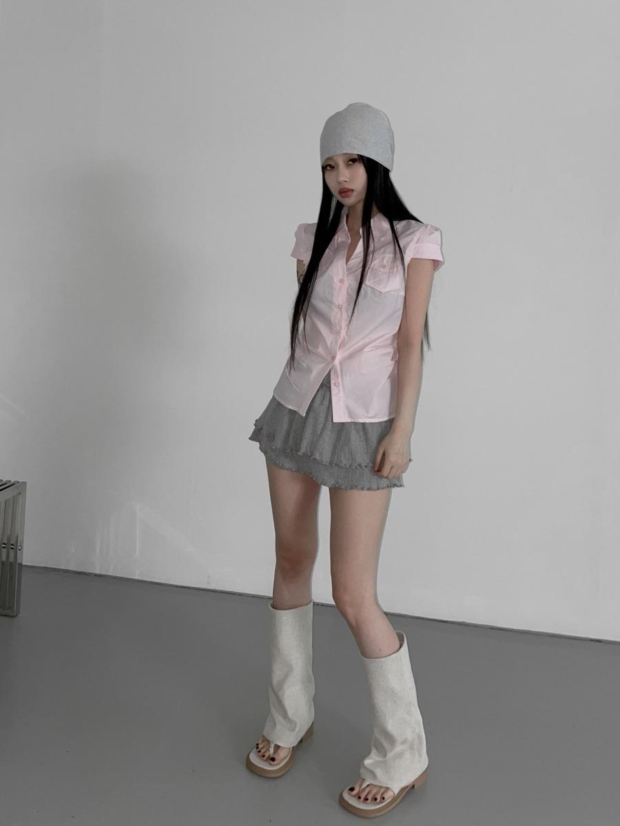 디에어타운 goopy pink shirts