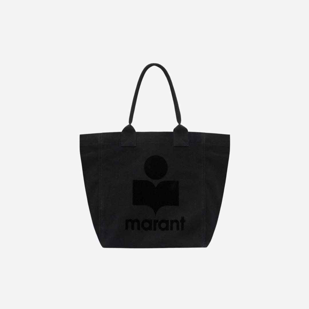 Isabel Marant Small Yenky Logo Tote Bag Black