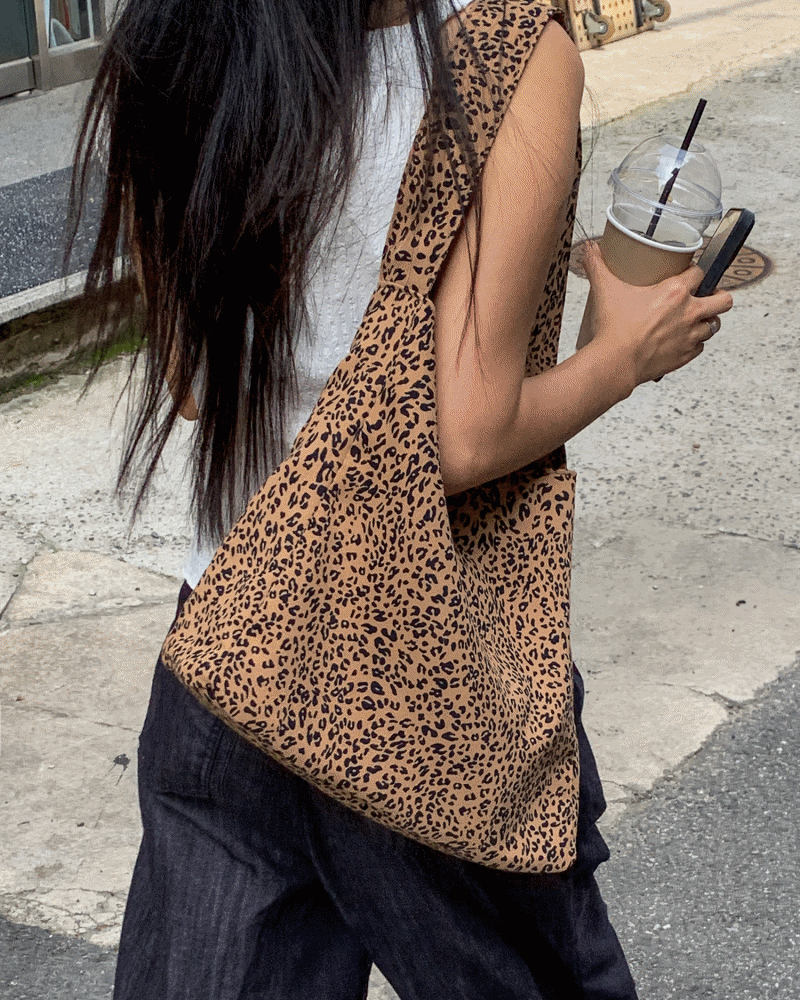 노어슨 LEOPARD SHOULDER BAG