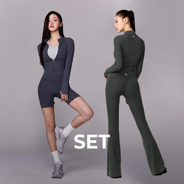 [SET] 워싱 리브드 세트