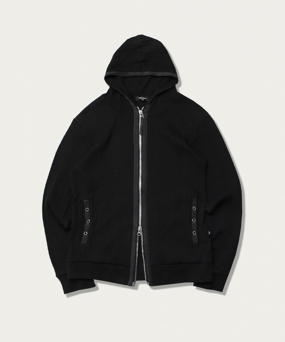 Comme ca ism hood zip up