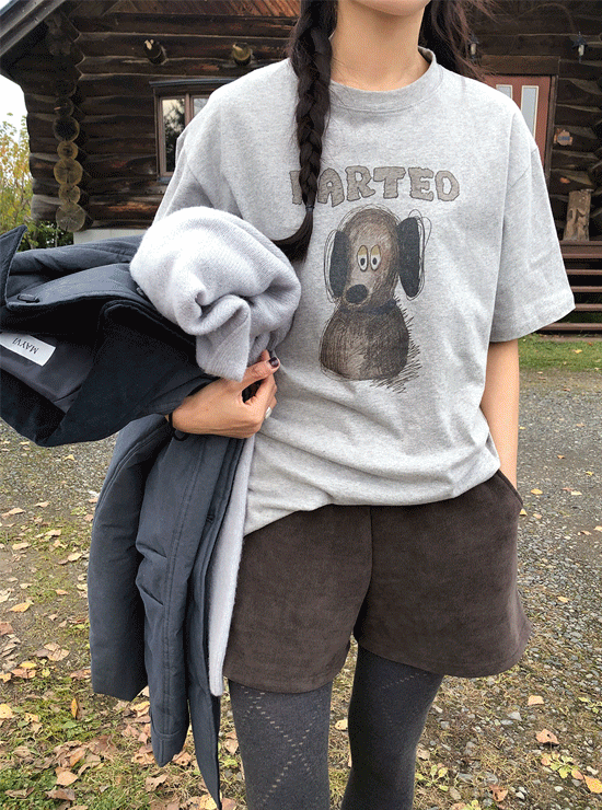 언더비 레온 나염 티셔츠 (2 color)