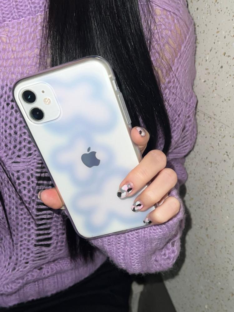 [i43] Flower For Flower case 젤리케이스 투명젤리케이스 : i43