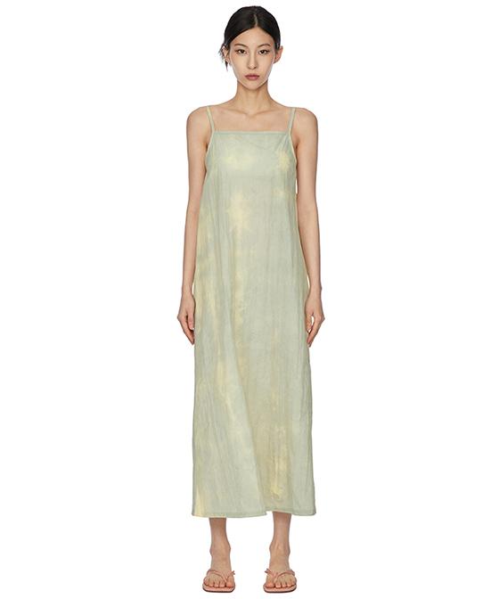 디프 어센 롱 드레스