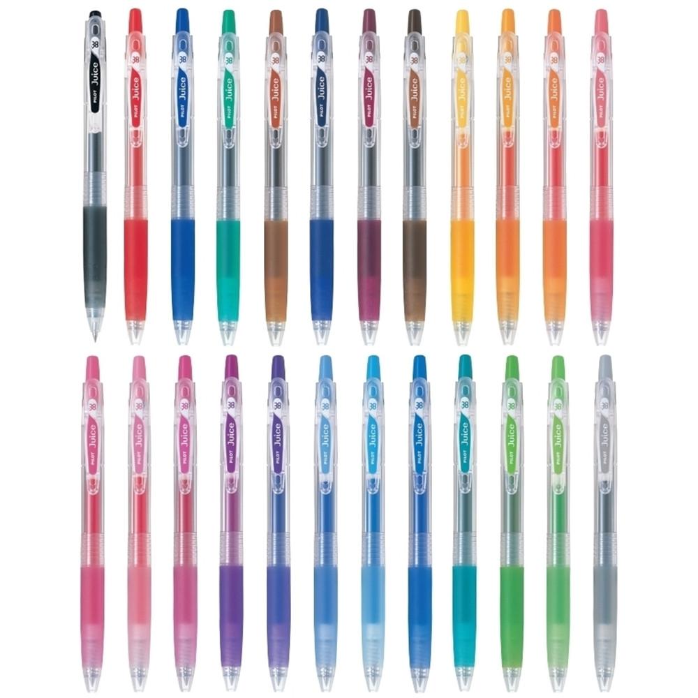 파이롯트 쥬시 젤잉크 볼펜 0.38mm JUICE  쥬스 쥬스펜