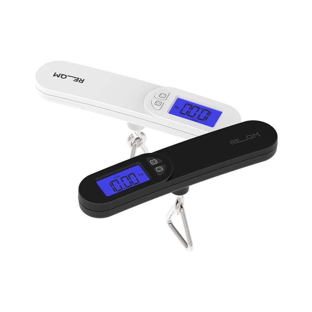 리큐엠 여행용 캐리어저울 휴대용 기내용 무게측정 전자저울 수하물 캐리어 50KG