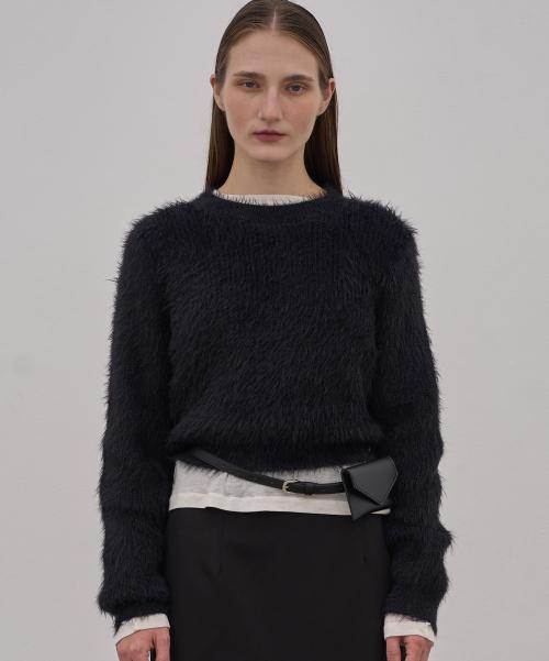 Fur Crewneck Sweater_2Color