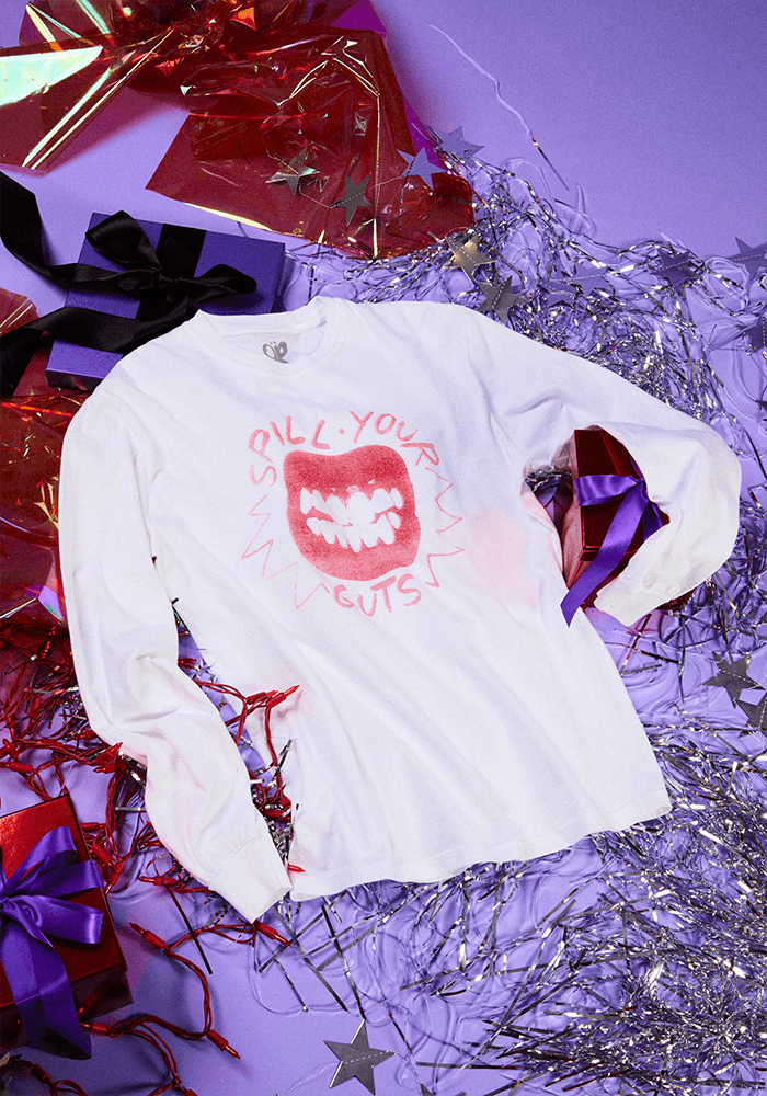 spill your guts long sleeve t-shirt - Olivia Rodrigo | Official Store