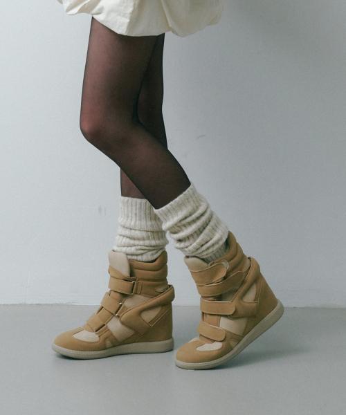 케이드 웨지 스니커즈 412610001 (3cm)