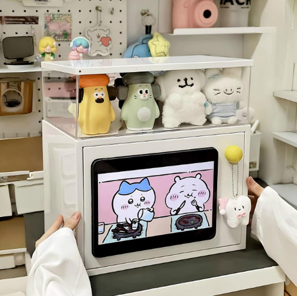 쏠띵즈 철제 수납함 피규어 인형 문구 다꾸 정리 정리함