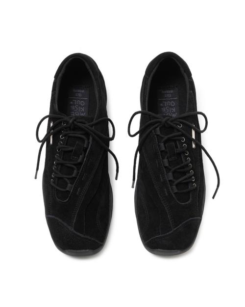 [미세키서울X플러피시트러스] Mio Asymmetric Sneakers BLACK