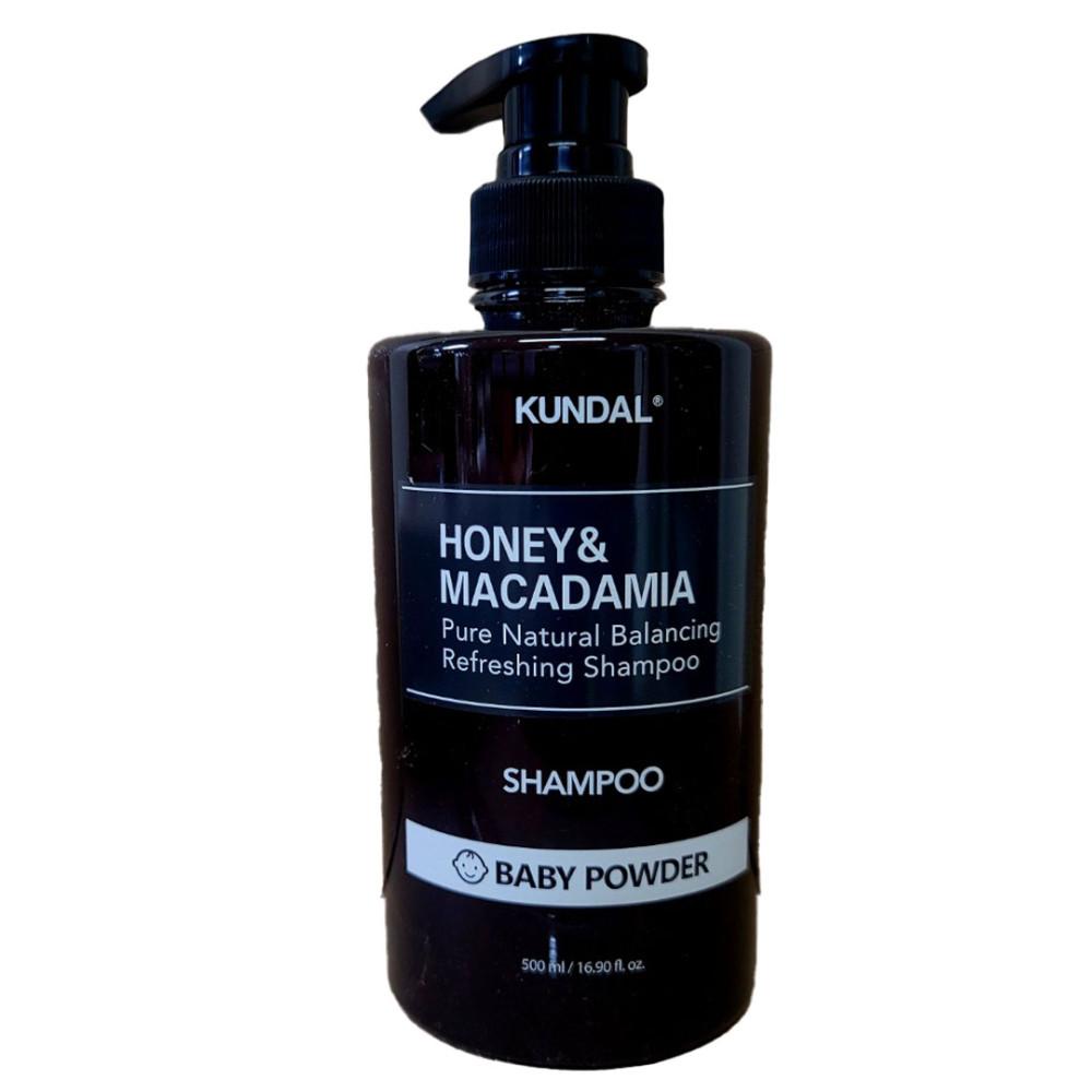 쿤달 허니 앤 마카다미아 네이처 샴푸 베이비파우더 500ml
