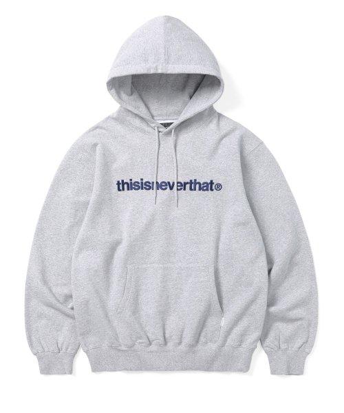 T-Logo Hoodie Heather grey
