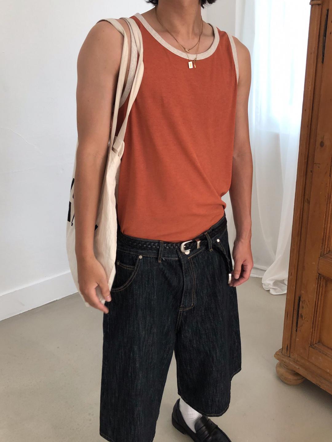 bokashi ringer sleeveless
