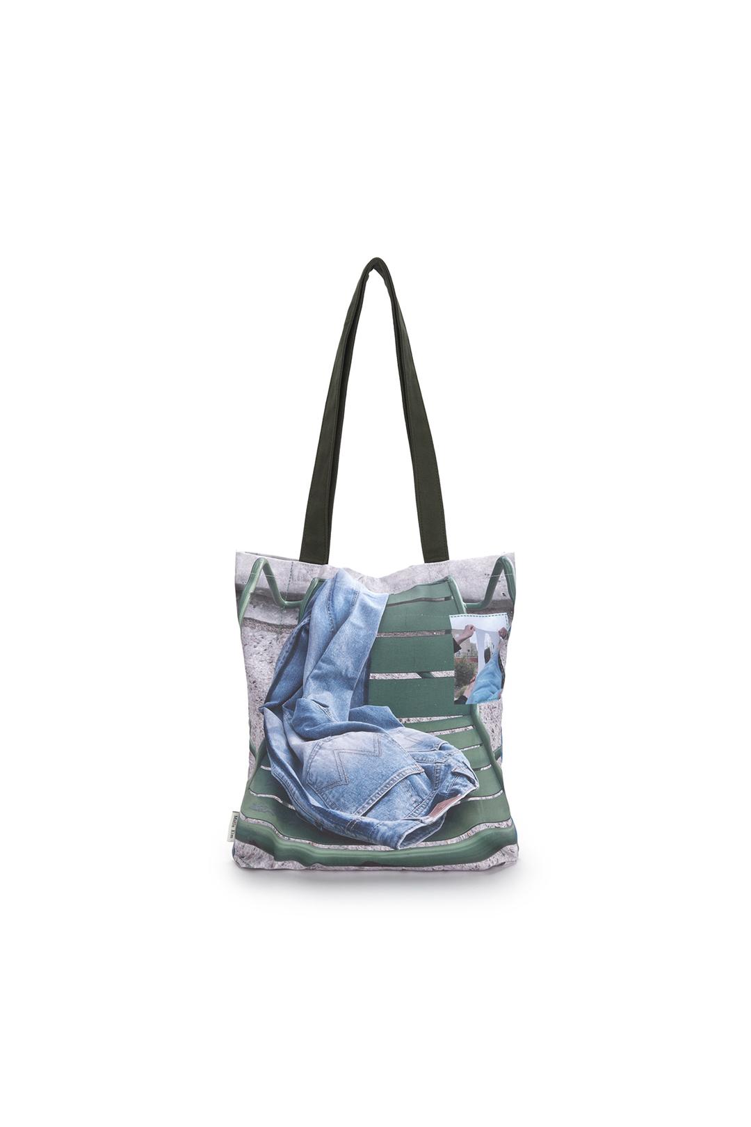 PHOTOGRAPHY MIDDLE ECO BAG IN GREEN
