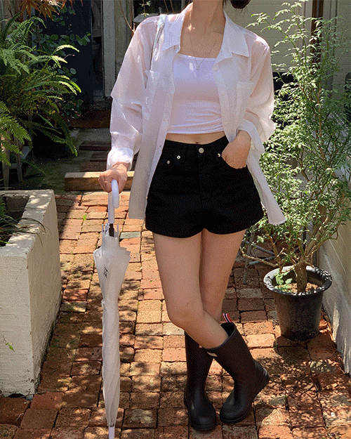 [강추] 하티 하트 하이 코튼 숏팬츠 (2color)