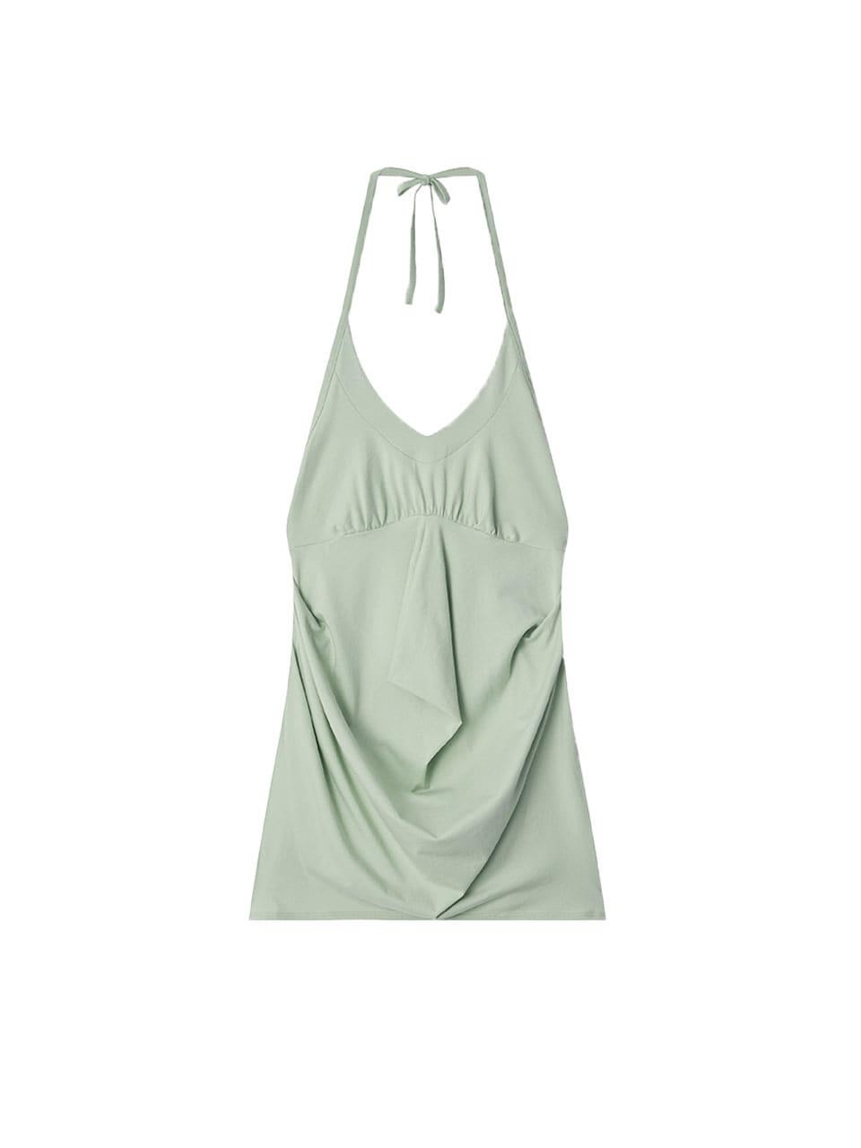 QUINCE HALTER TOP MELON