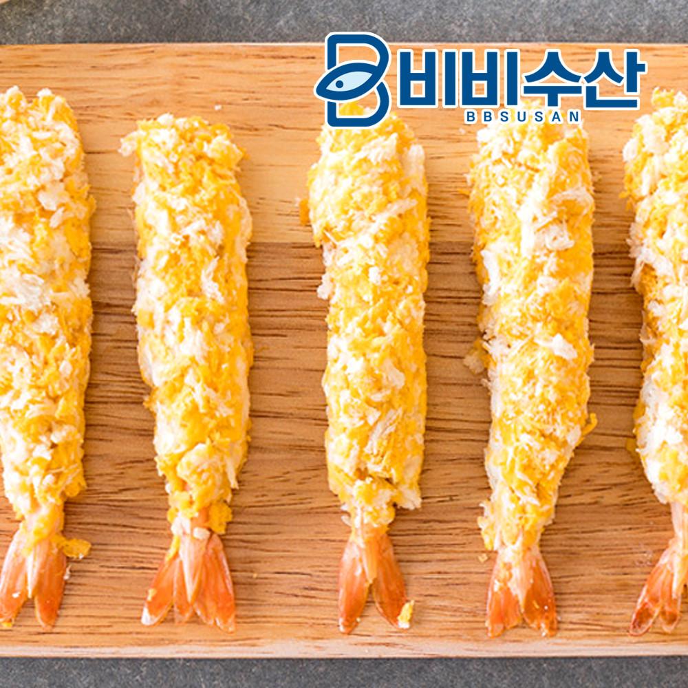 왕새우튀김 브래드 새우튀김 300g (빵가루 토페도새우)