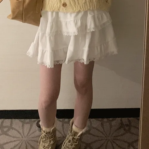 [OSAKA] 러빙 캉캉 스커트 (3color)
