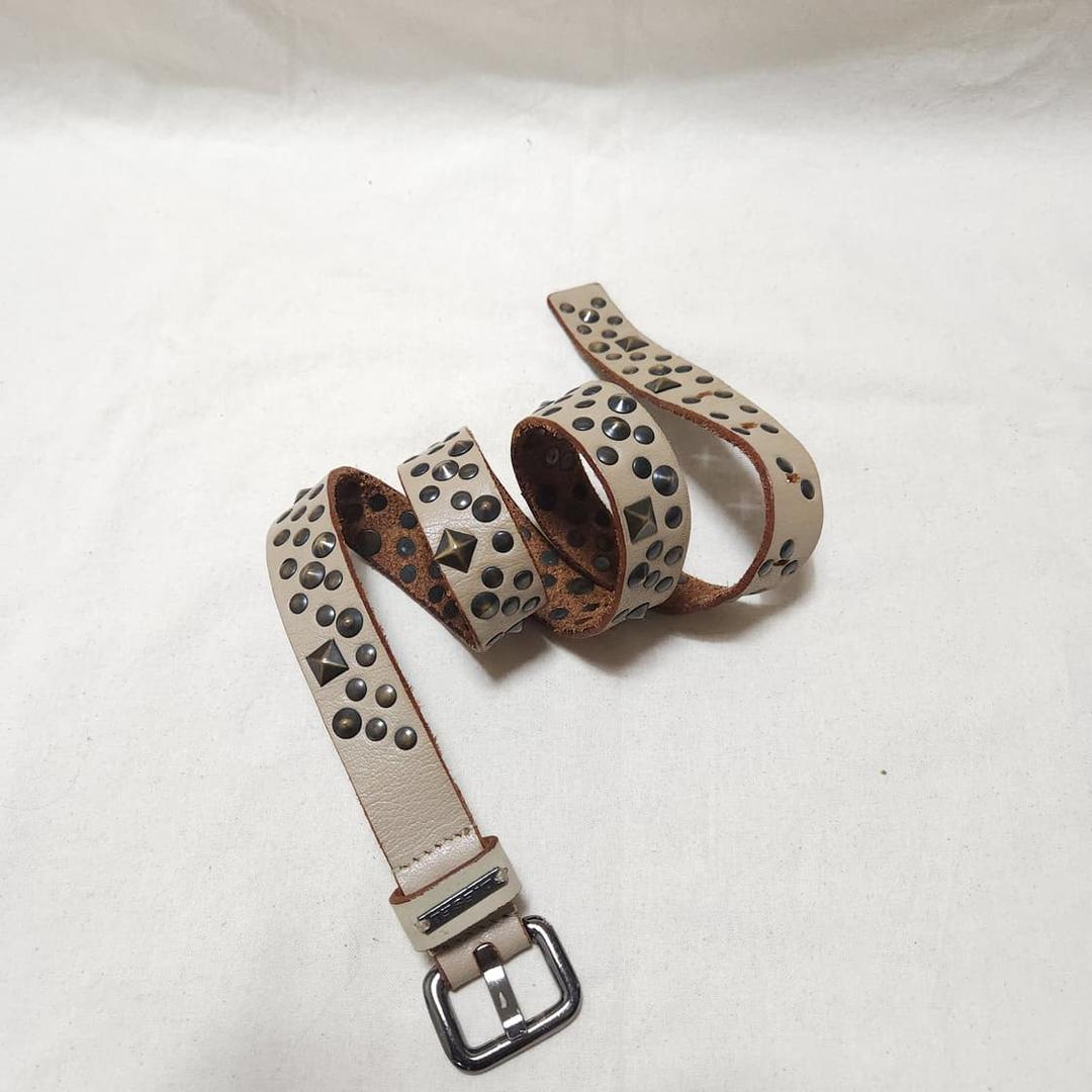 [OS] 디벨 빈티지 베이지 여성 벨트 | 후루츠패밀리