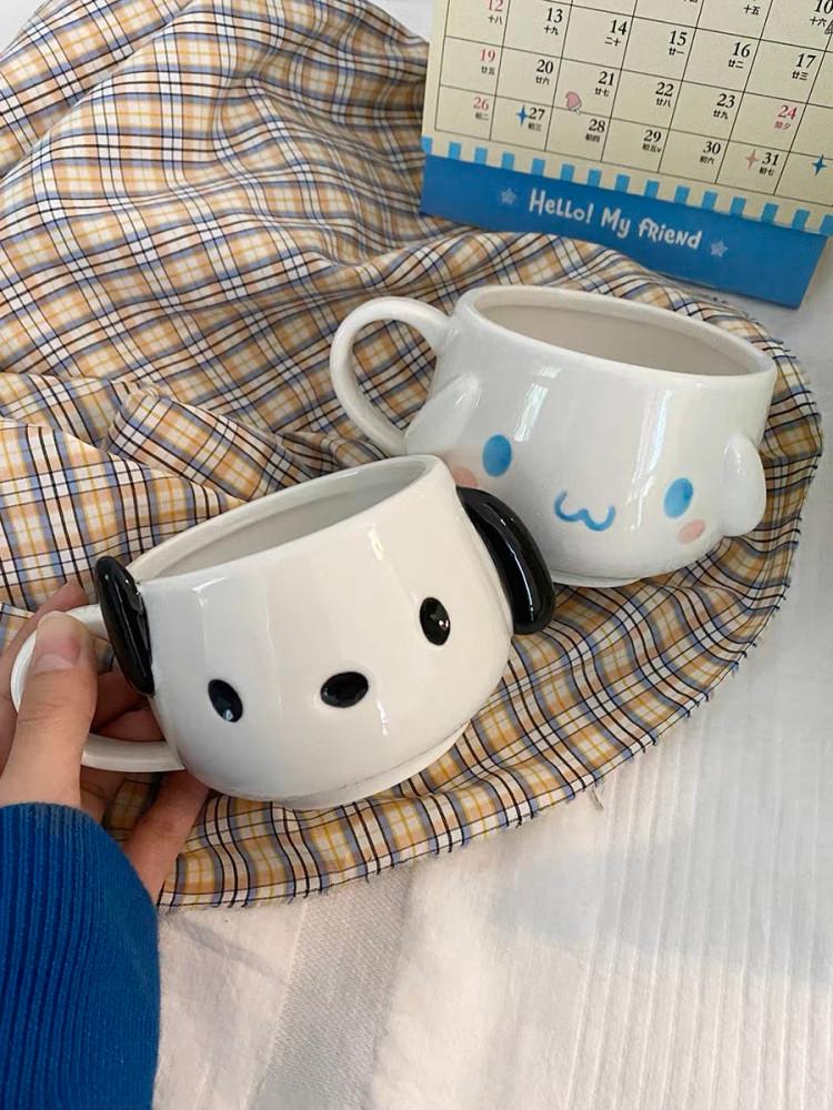 [모모피너츠] 시나모 머그컵 홈카페 컵 선물 학교 직딩 사무실 머그