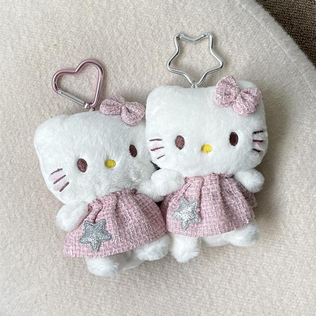 수심 Star Kitty Keyring 키티 키링 귀여운 가방 폰 유니크 y2k 키치