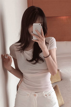 히프나틱 보스톤 드레이프 반팔 티셔츠
