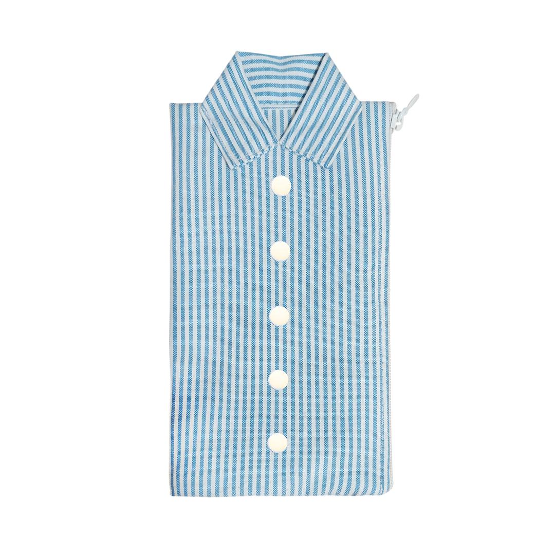 STRIPE VINTAGE SHIRTS PENCIL CASE (4 COLORS)
