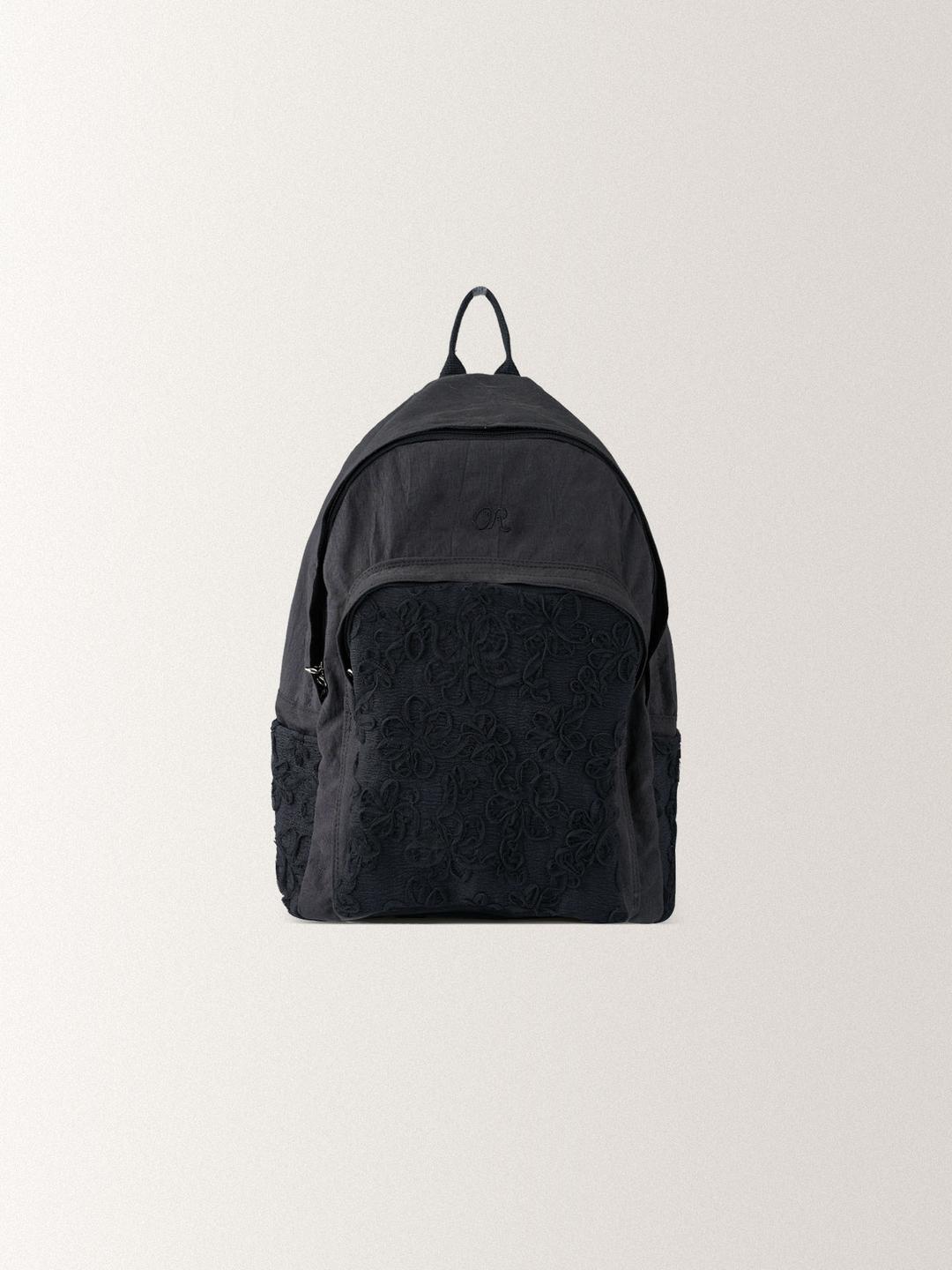 JAQUARD FLOWER BACKPACK [ NIGHT ]