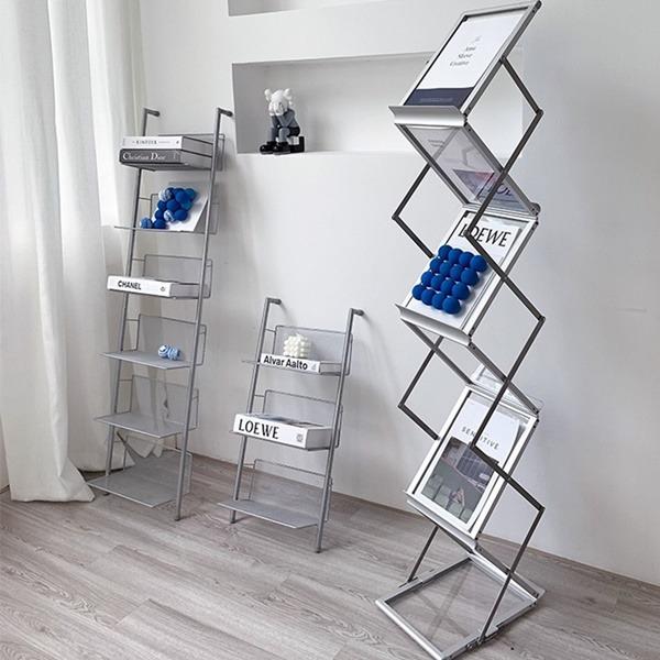 알루미늄 철제 매거진랙