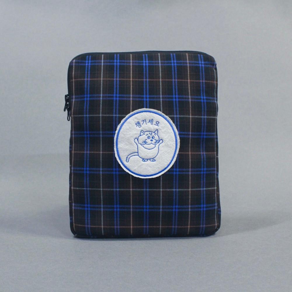 챙기세요 고양이 아이패드 파우치 갤럭시탭 이북리더기 크레마 리디페이퍼 노트북