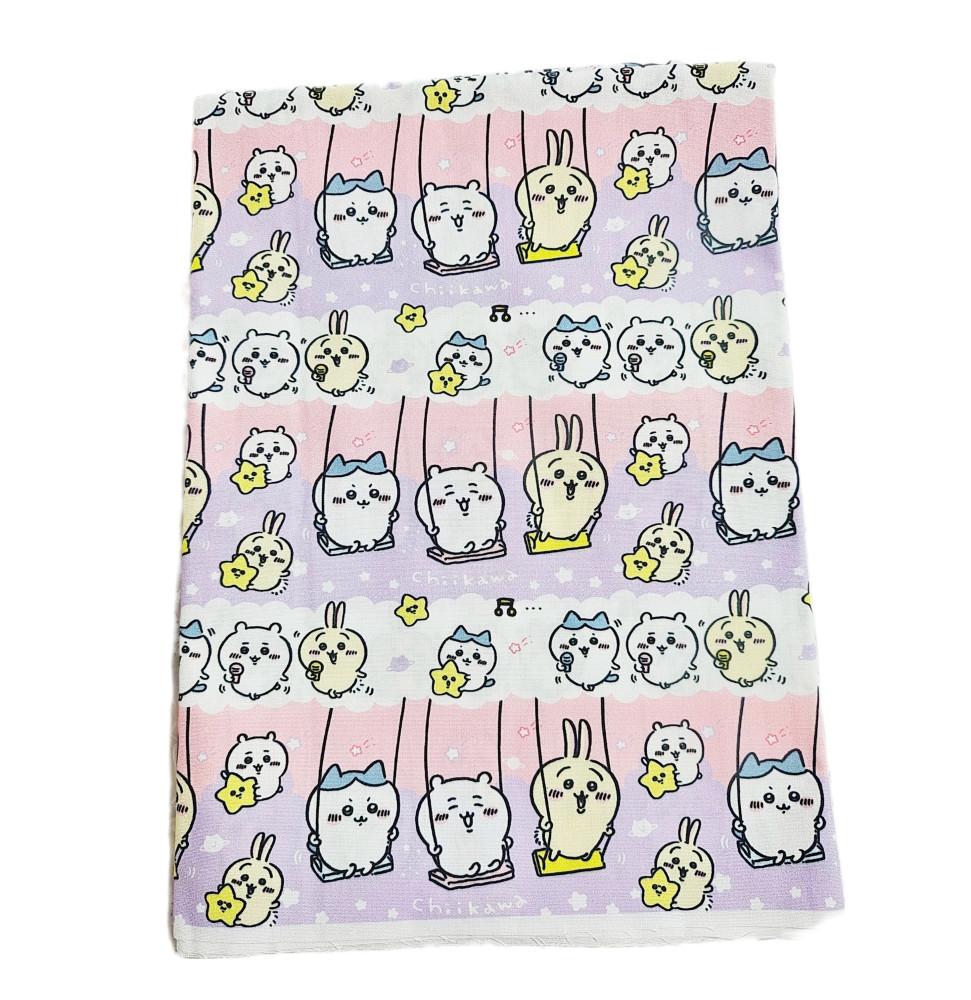 먼작귀 그네 원단 치이카와 하치와레 우사기 면 천 수입 원단