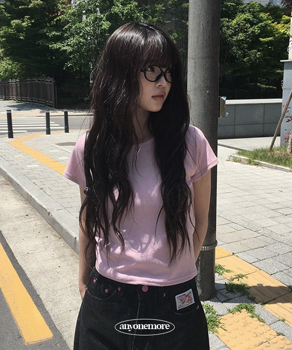 [반팔종결🖤/핏보장] 코우 나그랑 반팔 티셔츠(4color)