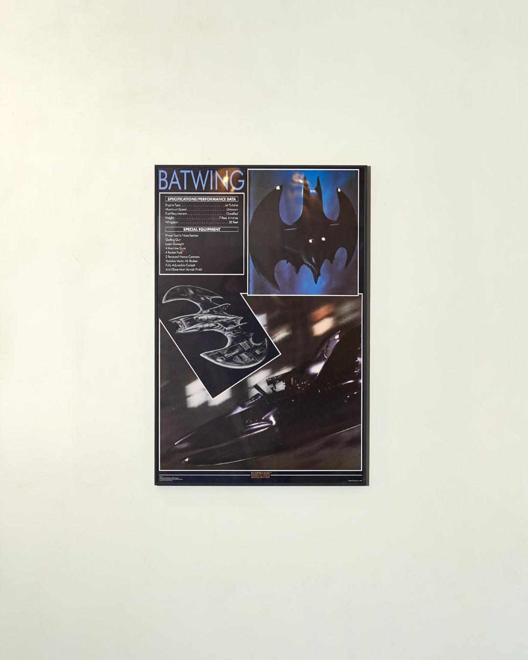 #10723 / Batman The Batwing Poster 1985