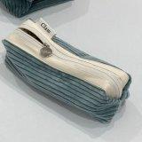 클램 Clam round pencilcase Corduroy dolphin