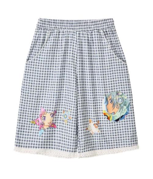 YB X Oliwa Check Bermuda Shorts