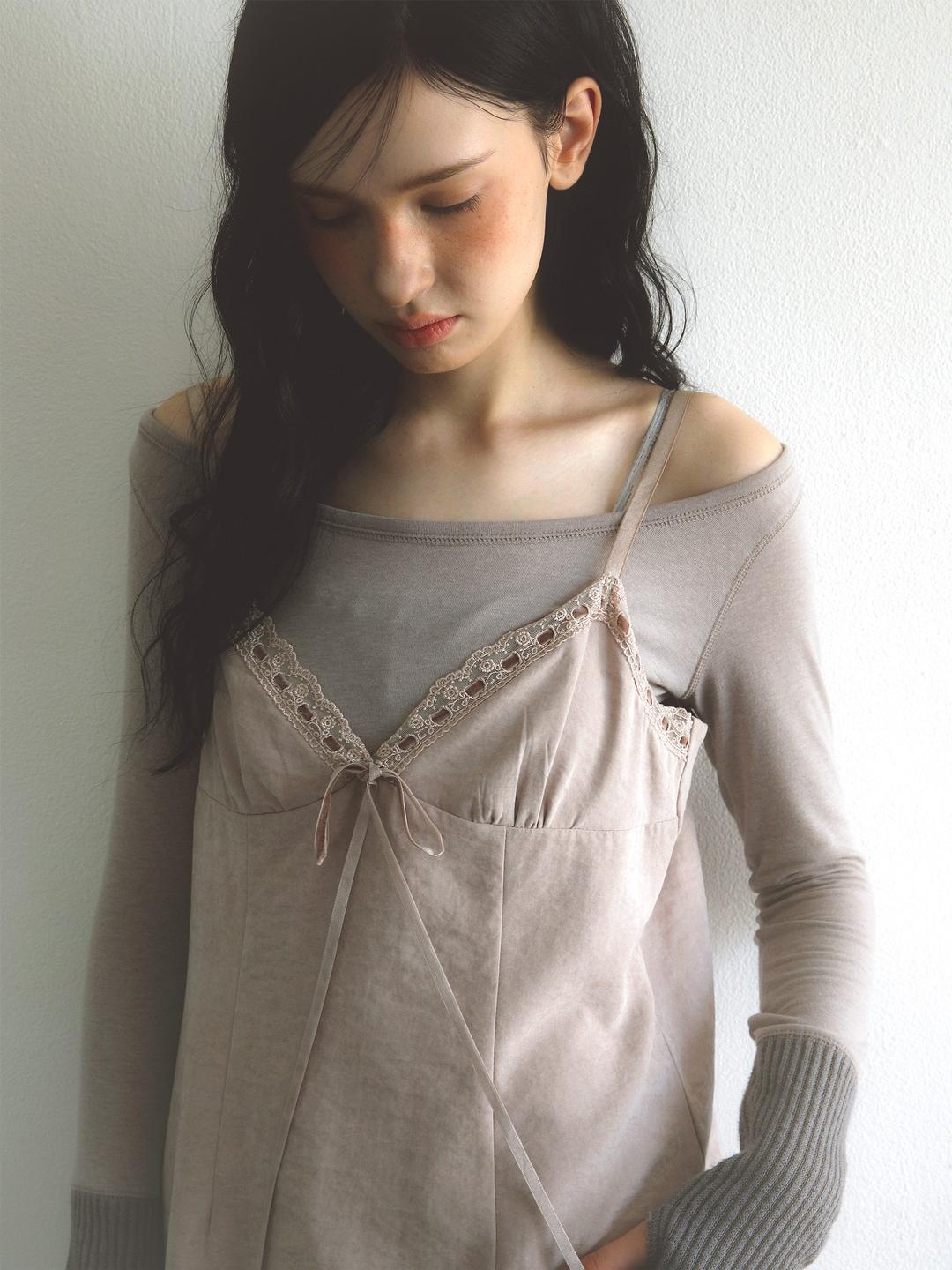 Mossy Slip Dress Dusty Pink