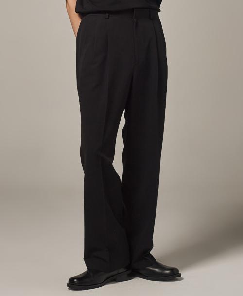 투턱 와이드 슬랙스