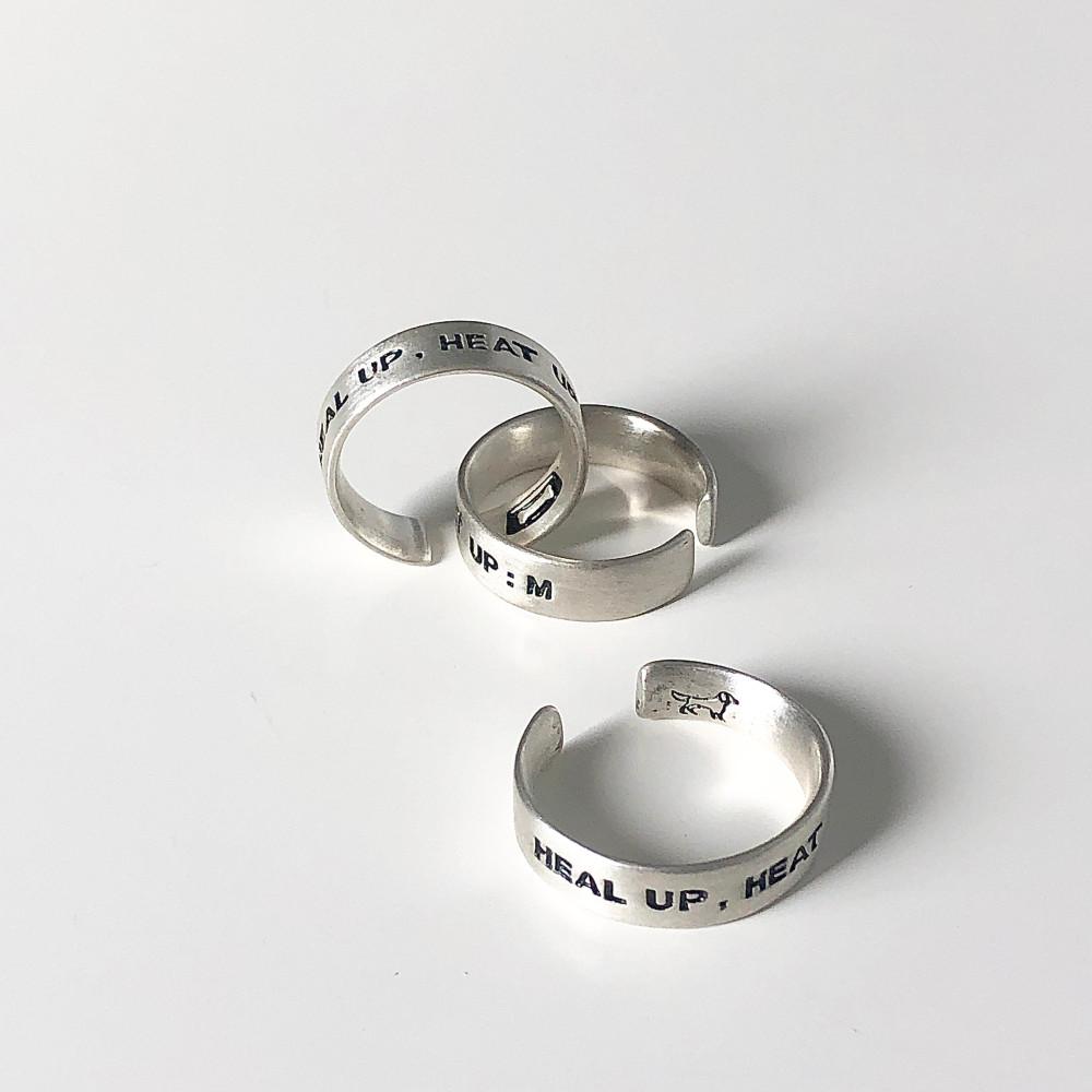 유기동물후원 실버925반지