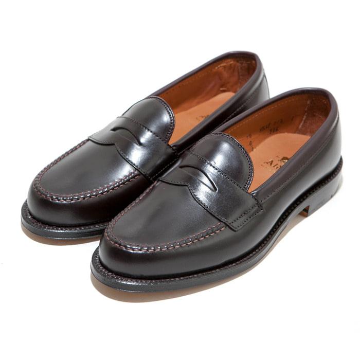 Alden - 986 Color 8 Cordovan Leisure Handsewn Penny Loafer
