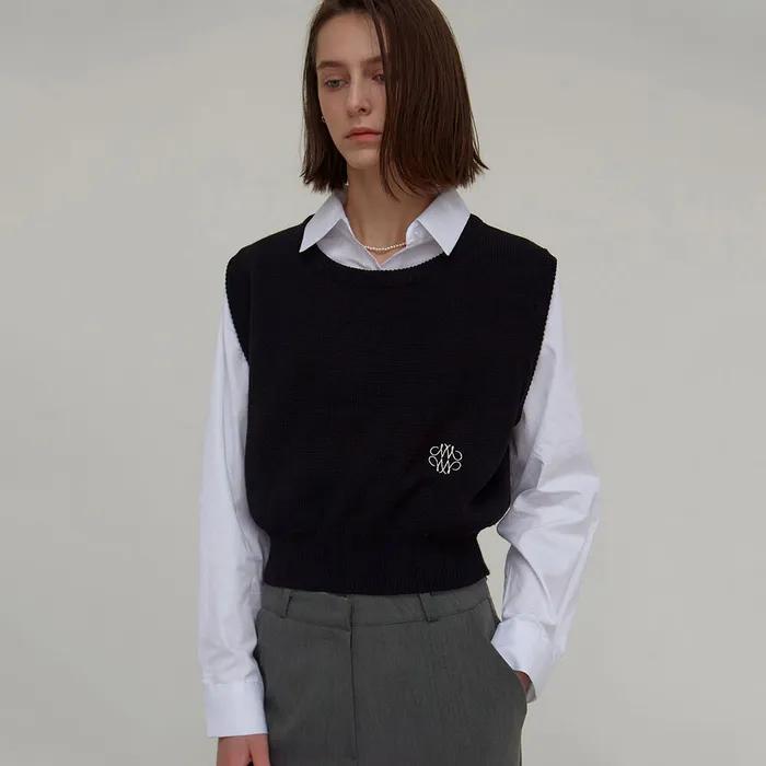 CREW NECK VEST_3 COLOR