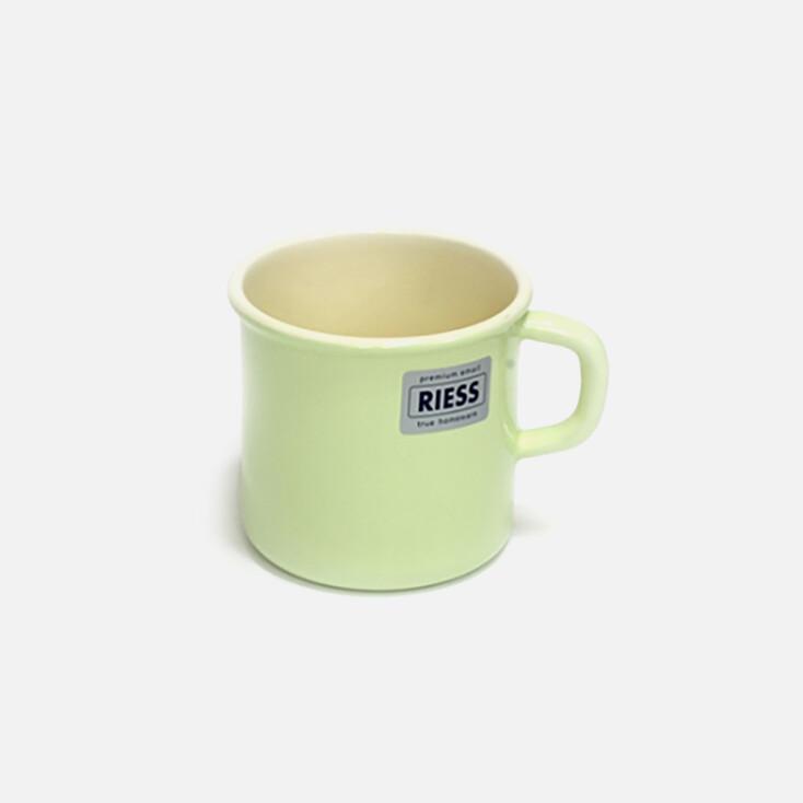 [정품] 리스 파스텔 법랑 머그컵(소) 그린 8cm