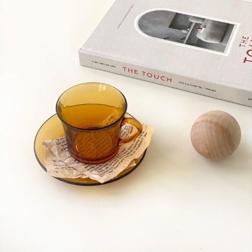 듀라렉스 브라운 찻잔세트