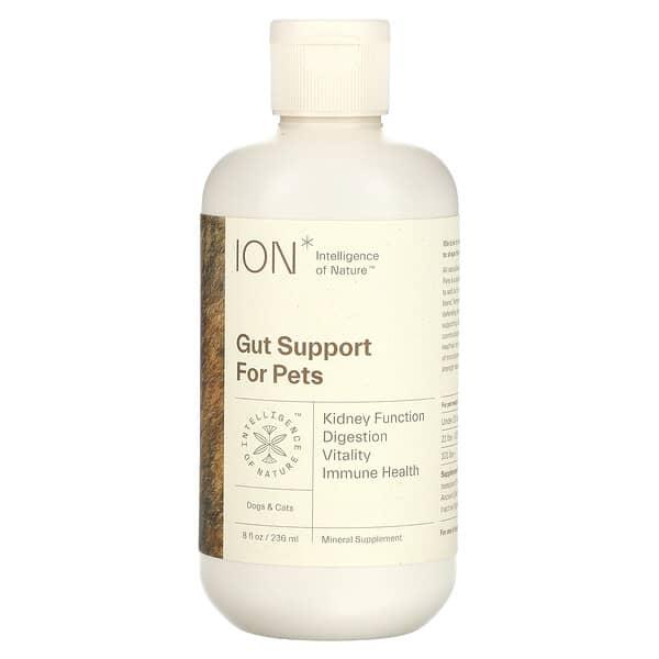 ION Intelligence of Nature, 거트 서포트 포 펫, 반려견 및 반려묘용, 236ml(8fl oz)