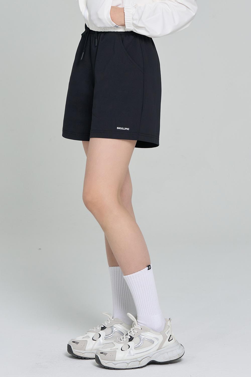 에코텍 프리미엄 컴포트 숏 팬츠 블랙