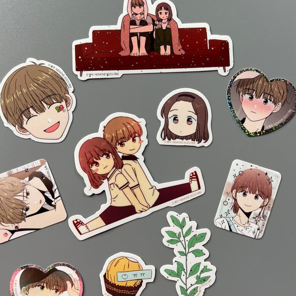 청춘 블라썸 조각 스티커 - 여름 (7/18 이후 배송)